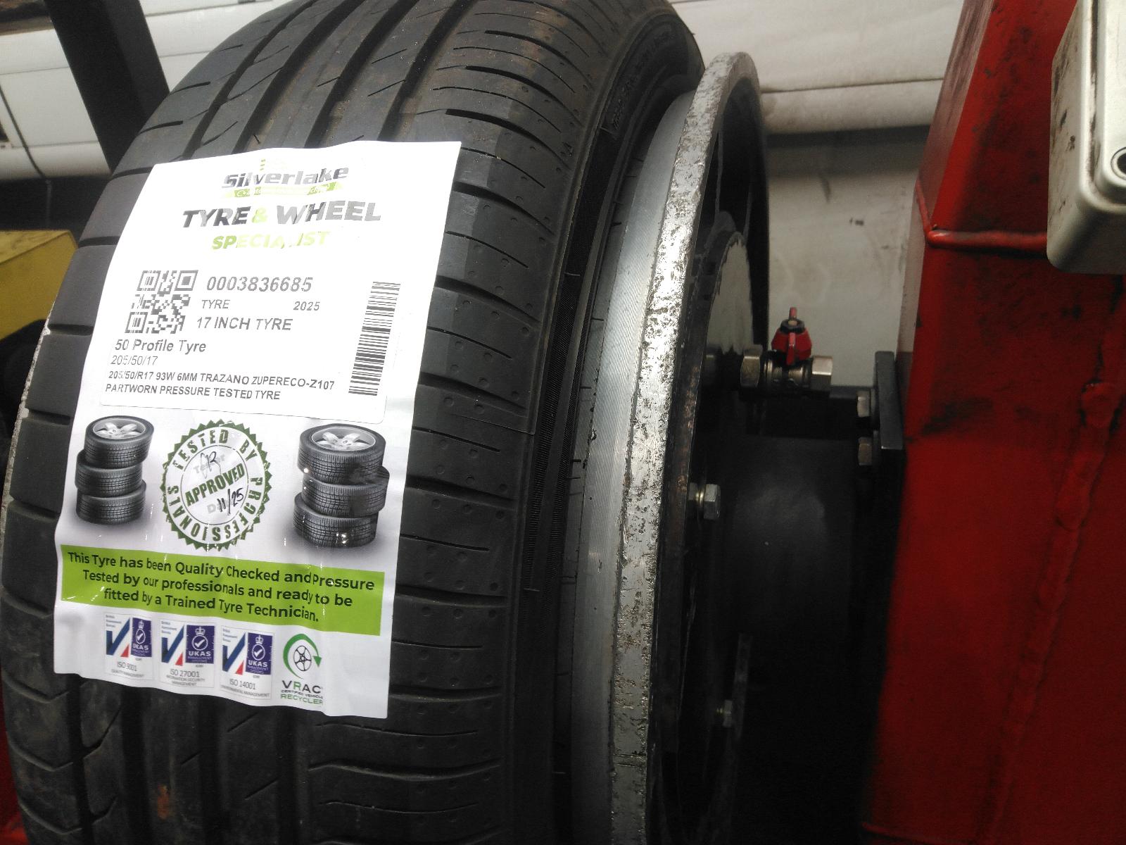 205/50R17 ② 205 Width – 50 Profile – 17 Inch Tyre – Silverlake Automotive